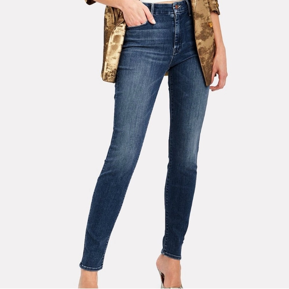 MOTHER The Looker High-Waist Skinny Jeans